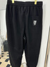 头号青年裤子男秋冬季款宽松卫裤加肥大码男装运动束脚休闲长裤 黑 5XL 实拍图