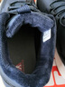 足力健老人鞋冬季棉鞋加绒加厚中老年户外蓄热防滑保暖鞋2493208J 蓝色-男 38  实拍图