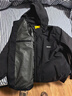 JEEP吉普夹克男秋冬季休闲连帽外套男士宽松冲锋衣服男装 灰色2XL 实拍图