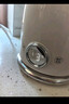 美的（Midea）艺术家电热水壶  烧水壶自动断电保温一体  1.6L大容量电热水壶 316L不锈钢恒温壶 精准控温 63-Q 实拍图
