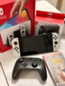 任天堂（Nintendo）【国内保税仓】Switch2/1代 OLED/续航加强日版/港版便携家用ns体感游戏机掌机 日版OLED白色+双人成行+Pro黑色手柄(保税仓 实拍图