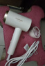 康夫（CONFU）2亿负离子电吹风机宿舍家用大风力护发小型折叠大功率国家补贴吹风筒1600W KF-3153白 实拍图