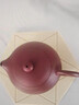 京东京造 宜兴紫砂壶手工【原矿紫泥】煮茶泡茶壶茶具 西施壶210ml礼盒装 实拍图