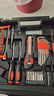 绿林手电钻充电家用组合多功能电钻工具箱套装 12V双速电钻102件套 实拍图