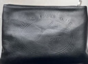 法国COW头层牛皮男士手包大容量手抓包商务休闲手拿包男包拉链手机包真皮信封包钱夹包8800 黑色 实拍图