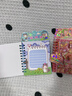 煦贝乐新款可爱流沙本豆豆摇摇乐笔记本彩色手账贴纸本迷你随身口袋本女 实拍图