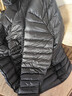 京东京造穿山甲轻薄羽绒服 连帽白鸭绒户外秋冬外套短款男 黑色 XXL 实拍图
