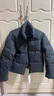 优衣库女装无缝羽绒短茄克/老爸评测外套夹克25秋冬478578 07 青灰色 S /155/80A 实拍图