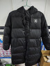 Converse匡威儿童羽绒服男女童冬季新款长款过膝中大童装极寒泡芙保暖外套 正黑色 90绒 清洁度1000+ 160 /76 充绒量约232g 【建议身高152-158cm】 实拍图