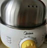 美的（Midea）【政府补贴】煮蛋器 蒸蛋器 单层7颗蛋 家用自动断电迷你鸡蛋羹神器防干烧不锈钢便携式MZ-ZDE1601 实拍图