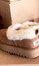 UGG秋季女士包头厚底LOGO松紧带休闲懒人毛毛鞋 1113474 CHE | 栗色 39 39码及以下建议拍大一码 实拍图