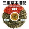 修年堂浮萍霜桑叶红花330克【10副】浮萍霜桑叶各15克红花3g中药材原料 实拍图