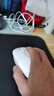 罗技（Logitech）M196 无线蓝牙鼠标 办公鼠标 笔记本商务办公家用 小巧便携 对称手型 珍珠白 实拍图