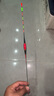 小凤仙变色夜光漂锤头尾发光漂夜钓电子漂鲫鱼漂浮漂加粗醒目近视漂 实拍图