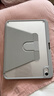 智思慧 适用2025款Apple iPad A16保护套11英寸苹果平板第十代10.9英寸旋转支撑透明壳硅胶全包皮套 灰色 实拍图