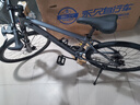 永久自行车成人山地车自行车学生男女铝合金变速公路自行车油碟单车 【铝架/全套密封轴承】摩天灰 27速 26寸【推荐155-185cm】 实拍图