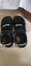 安踏儿童运动凉鞋男大童2025夏季透气魔术贴露趾沙滩鞋A12326962I 实拍图