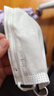 超亚一次性医用外科口罩独立包装一只一袋成人防尘冬季口罩白色100只 实拍图