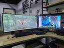 AOC 34英寸WQHD 240Hz超频250Hz HVA快速液晶1ms HDR400 1500R曲面带鱼屏 21:9游戏电竞显示器CU34G3Z 实拍图