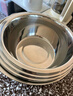 炊大皇 不锈钢盆筛五件套304钢加大加厚洗菜盆沥水和面盆沙拉拌菜调料盆 实拍图