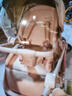 KEDT婴儿推车可坐可躺轻便折叠新生儿手推车高景观双向婴儿车0-3岁用 香槟金【至尊版】+防晒遮阳帘 实拍图