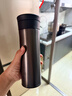 膳魔师（THERMOS）保温杯550ml男女陶瓷内胆泡茶咖啡水杯子学生感恩节礼物TCMV远黛 实拍图