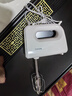 飞利浦（PHILIPS）打蛋器 家用手持电动打蛋器 宽边双棒奶油机打发器 烘培自动搅拌器 轻松搅打快速打发 3档调速 轻巧便捷 HR3700/07（白色） 实拍图