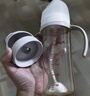 贝亲（Pigeon）自然成长翻盖直饮吸管 大童奶瓶330ml 经典款 18月+  AA278 实拍图