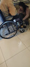 怡辉（YIHUI）轮椅年轻人骨折可抬腿可平放腿老人专用出行小型轻便折叠骨科推荐 实拍图