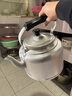 玉鸟老式特厚铝壶铝烧水壶大容量家用开水壶煤气燃气煤炉子铝制茶壶 26CM特厚6升(2个大暖瓶) 实拍图
