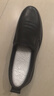卡帝乐鳄鱼（CARTELO）英伦商务休闲皮鞋软底软面透气乐福鞋一脚蹬皮鞋男9899黑色41 实拍图