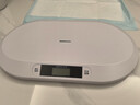 蓉城新生儿婴儿秤体重秤精准称重电子秤婴儿体重称新生宝宝体重器精准婴儿称健康宠物秤ABS安全材质 白色标准款 实拍图