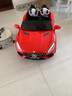 小果冻儿童电动汽车奔驰大g双人小孩车可坐大人四轮越野遥控电动车玩具 豪华红【早教音乐+灯光+自驾】 【送货上门+LED灯光+手机遥控】 实拍图
