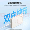 绿联3C认证可上飞机磁吸无线充电宝10000/20000毫安20W/30W快充支持Magsafe充电适用苹果17华为小米 明星同款｜1W毫安｜强磁吸附 实拍图