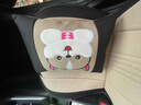 喜尚喜汽车座套亚麻汽车坐垫四季通用布艺座垫卡通可爱座椅套车垫适用于 豪华版温馨米 日产轩逸奇骏逍客天籁骐达蓝鸟 实拍图