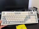 狼途（LANGTU）L98奶油骑士98键 有线静音键盘 Gasket结构 RGB灯效 人体工学 实拍图
