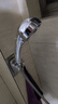 海立增压淋浴喷头高压洗澡浴霸手持莲蓬头2米软管铬色两件套09912-2 实拍图