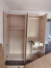 全友家居 衣柜现代简约平开门衣柜卧室家具四门大衣柜政府补贴 实拍图