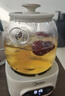 美的（Midea）花漾0胶水全玻璃全自动养生壶 办公室多功能煮茶壶 烧水壶恒温电热水壶煮茶器花茶壶1L YS10B101 实拍图