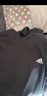 adidas休闲加厚毛圈连帽卫衣套头衫男女秋冬阿迪达斯官方轻运动   黑色   L 实拍图