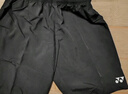 YONEX尤尼克斯羽毛球网球运动服男短裤yy速干15048CR-007黑色M 实拍图