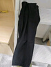 顶峰保罗（Dingfengbaoluo）纯棉休闲裤子男春秋款冬季阔腿宽松直筒工装长裤HM9901黑色XL 实拍图