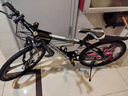 金武端自行车成人山地车公路赛车单车骑行变速超轻越野中学生初中青少年 尊享版-三刀轮-黑白色【铝架】 26寸21速 实拍图