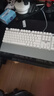 狼蛛（AULA）F2088机械键盘 有线键盘 游戏键盘 104键背光键盘 宏编程 电脑键盘 银白色 红轴 精英版 实拍图