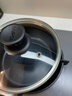苏泊尔（SUPOR）奶锅宝宝辅食锅婴儿家用不粘泡面锅小蒸锅奶汤锅电磁炉燃气通用 18CM黑色【带蒸笼】 实拍图