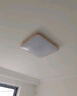 雷士（NVC）LED吸顶灯中国风木艺书房卧室灯方形智能高显全光谱包安装 实拍图