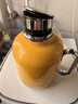 尚明（SAMADOYO）便携焖茶壶抑菌镀钛户外旅行保温杯家用办公茶水分离焖泡水杯茶具 杏黄色 600ml 实拍图
