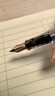 PILOT百乐78G钢笔礼盒套装学生专用练字复古铱金笔可换墨囊成人高档送礼用 透明色（配上墨器1个） F尖/约0.4-0.5mm日常书写用 实拍图