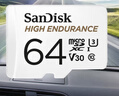 闪迪（SanDisk）64GB TF（MicroSD）4K内存卡 行车记录仪 监控摄像头专用 5,000小时录制 重复读写高耐用存储卡 实拍图