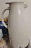 JEKO&JEKO保温壶家用热水瓶暖水壶大容量宿舍开水瓶玻璃内胆 1.9L浅灰色 实拍图